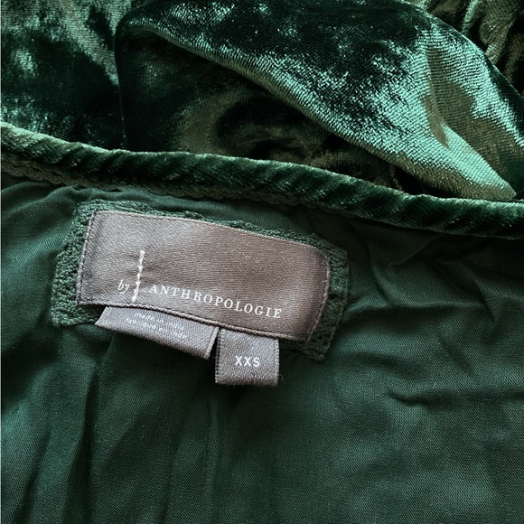 NWOT The Somerset Velvet Maxi Dress Anthropologie - Picture 11 of 14